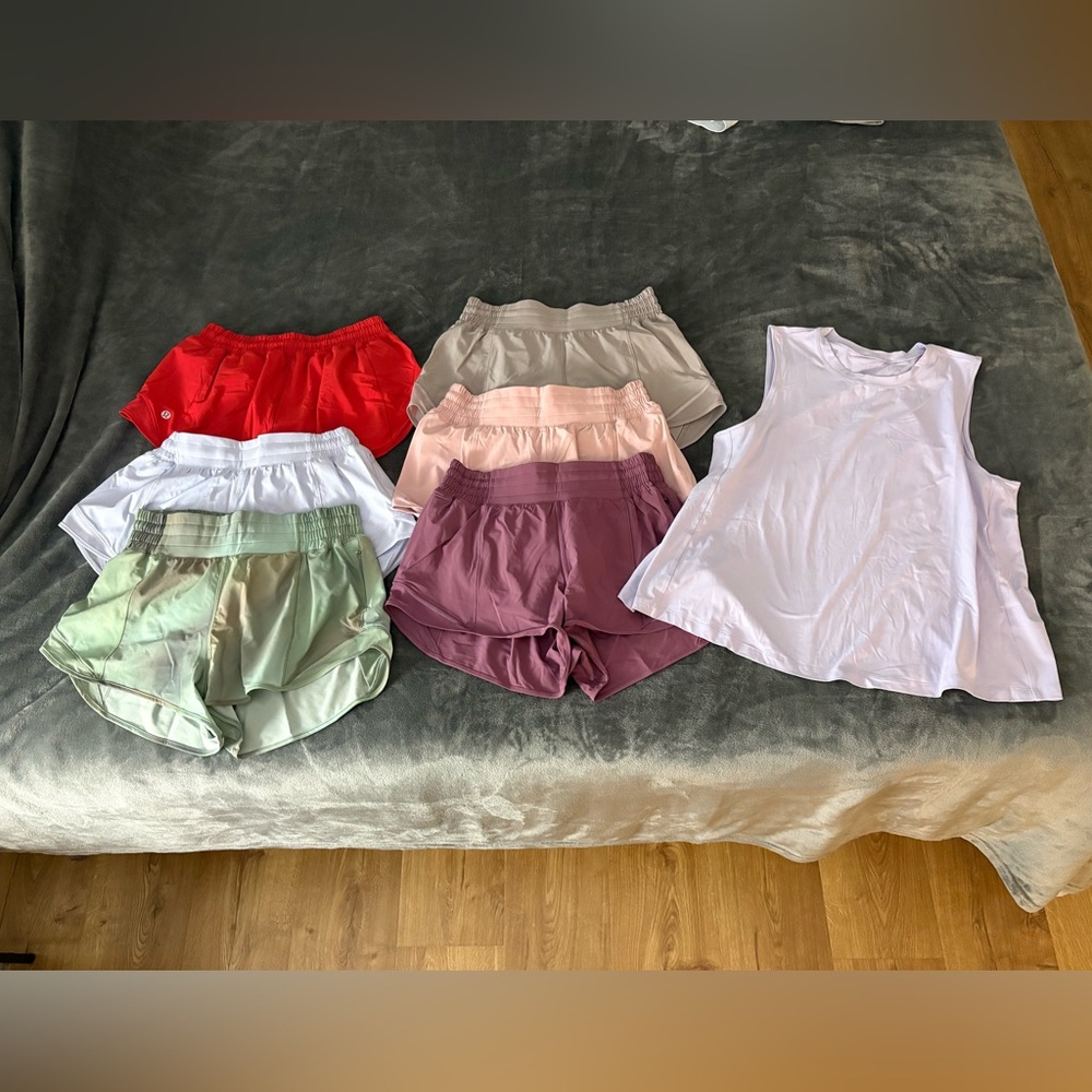 LULULEMON hotty hot shorts bundle